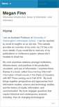 Mobile Screenshot of meganfinn.org